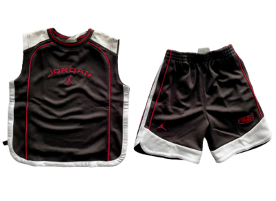 New Nike Air Jordan Jumpman Shirt Shorts 2PC Set Black Retro