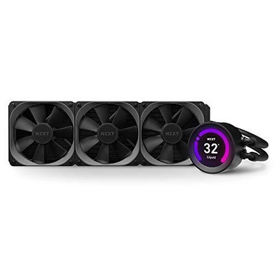NZXT Kraken Z73 360mm - RL-KRZ73-01 - AIO RGB CPU Liquid Cooler - Customizable