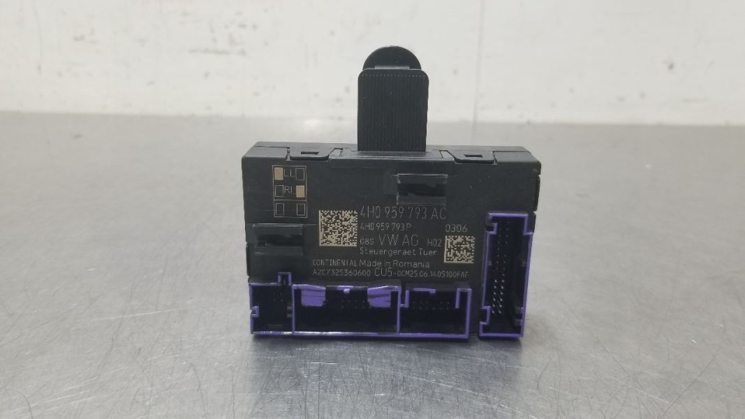 14 2014 PORSCHE CAYENNE OEM FRONT DOOR MODULE DRIVER LEFT 
