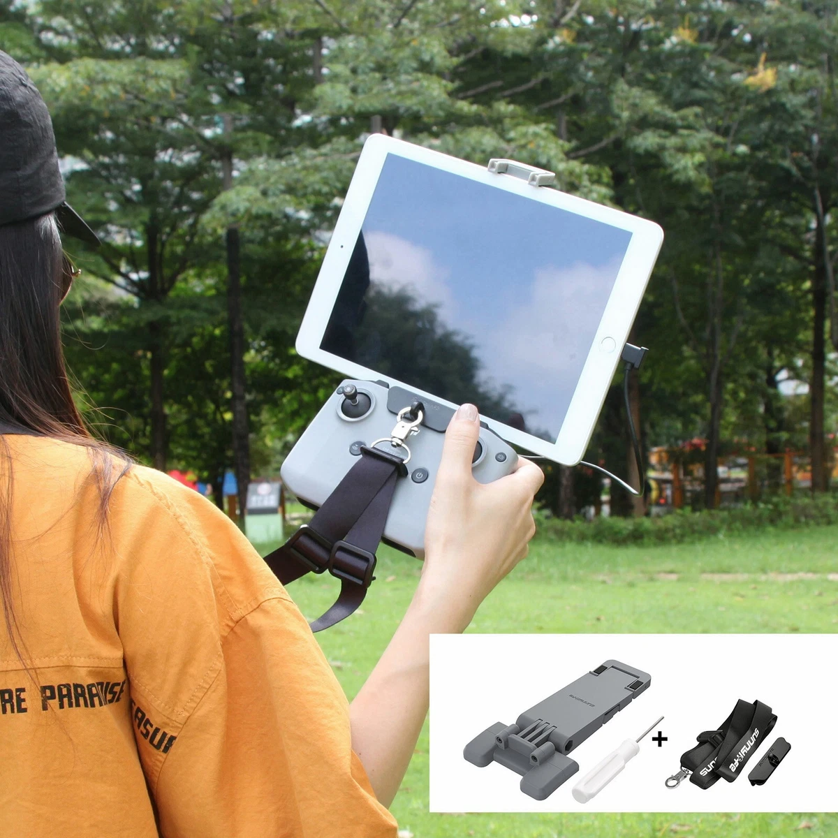 Telecomando staffa per bicicletta per RC/RC 2 Controller da bici supporto morsetto telefono Drone accessori per DJI Air 3/Mini 3 Pro Telecomando staffa per bicicletta per RC/RC 2 Controller da bici supporto morsetto telefono Drone accessori per DJI Air 3/Mini 3 Pro