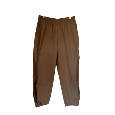 New Balance Relaxed Pull On Tapered Pant Size Small Khaki Brown NEW 