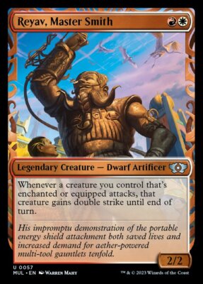 MTG Reyav, Master Smith (57/210) March of the Machine Multiverse Legends LP