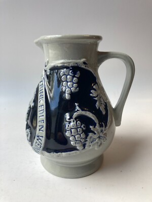 Ceramic Pottery Trink Edlen Wein Aus Kuhlem Stein Pitcher Wein Stein Germany