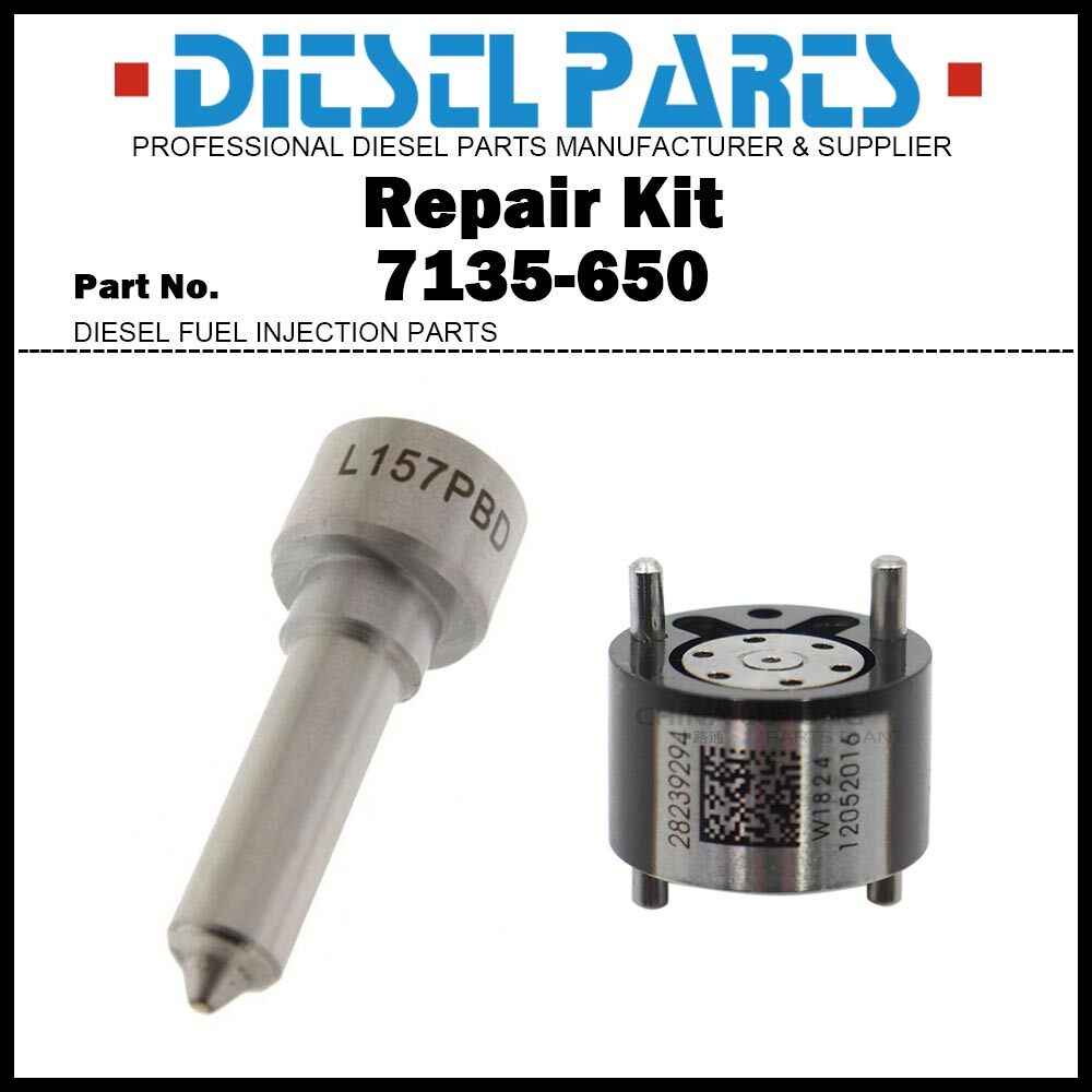 Repair Kit 7135-650 Nozzle L157PBD Valve 28538389 for Ssangyong