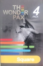 The Wonder Pax Square Reusable Cool / Warm Gel Pads 4 Pack Brand New