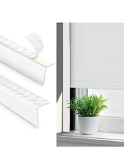 Grandekor 100% Blackout PVC Light Blockers for Window Blinds and Shades, Window