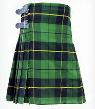 Handmade Scottish Wallace Hunting Modern Tartan - 16 OZ Kilt.