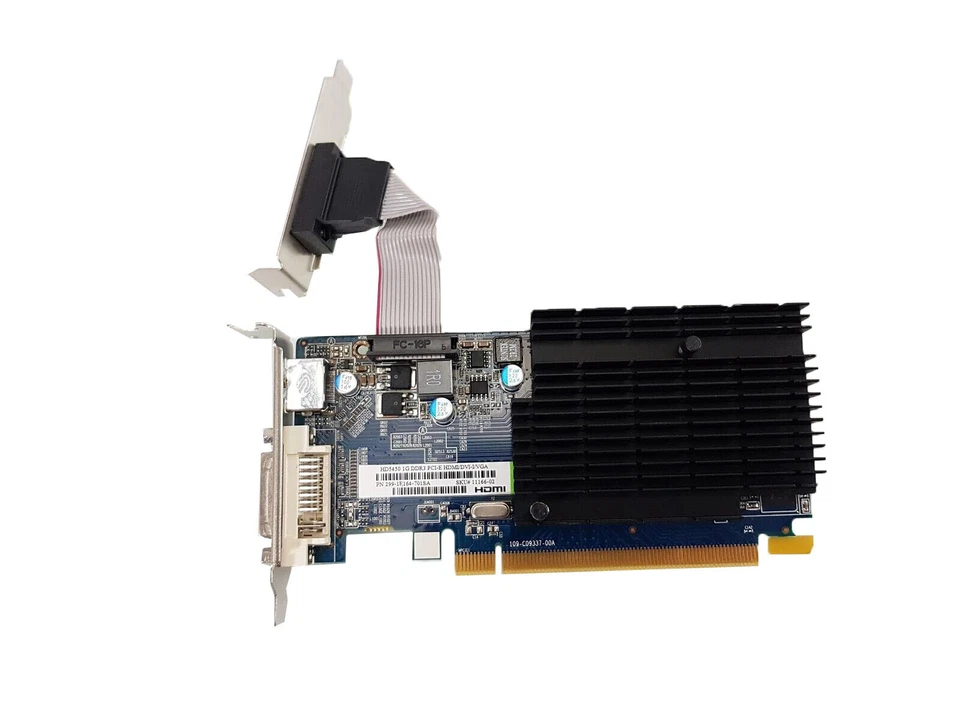 Sapphire ATI Radeon HD 5450 1GB DDR3 PCIe Graphics Card - HDMI VGA DVI - Image 3 of 3