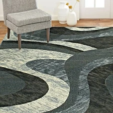 RUGS AREA RUGS 5X7 AREA RUG CARPETS MODERN LARGE BEDROOM GRAY LIVING ROOM RUGS