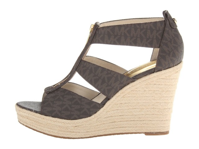 michael kors women's wedges