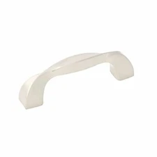Hickory Hardware H076015-SN-10B Twist Collection Pull 3 Inch Hole Center, Center
