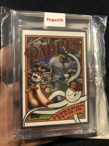 Topps Project70 #623 Fernando Tatis Jr. by Greg 'CRAOLA' AP Artist Proof 48/51