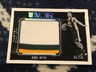 RAUL NETO 2015-16 Panini Noir Basketball Jumbo 3 color PATCH # 5/10 RC Brazil
