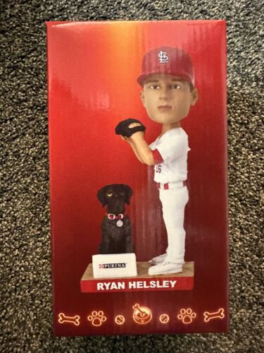 St. Louis Cardinals Ryan Helsley Purina Bobblehead Stadium Give Away New In Box - Picture 1 of 4