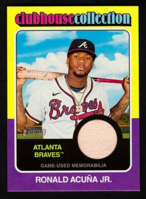 2024 Topps Heritage Insert - CLUBHOUSE COLLECTION RELICS - Pick From List