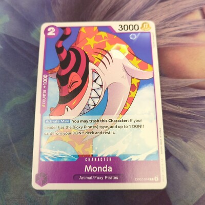 One Piece CCG 500 Years Into The Future Monda OP07-074 C | eBay