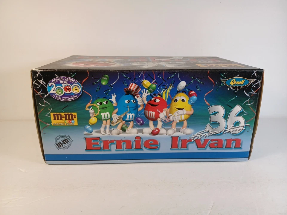 1999 Revell 1/24 ERNIE IRVAN #36 M&M'S SPECIAL MILLENIUM PAINT SCHEME 1 of 2004 - Image 4 of 4