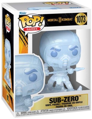 Sub-Zero #1073 Mortal Kombat Funko Pop! NEU mit Protektor
