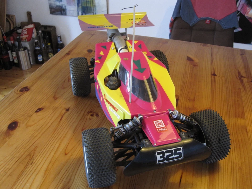 Graupner Garbo Gepard 3 4WD RC Buggy 1:8 mit Os Max 3,5ccm Motor - Bild 2 von 4