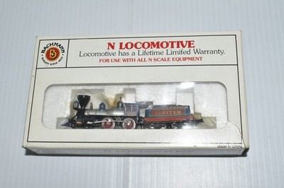 Bachmann N Scale 51174 ''N'' Steam Locomotive & Tender 4-4-0 CP Jupiter(ETF15)