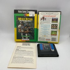 Mike Ditka's Power Football (Sega Genesis, 1991) Authentic ACCOLADE CIB