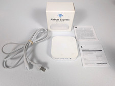 Apple A1392 Airport Express 2nd Generation Dualband 802.11n WiFi Router In Box