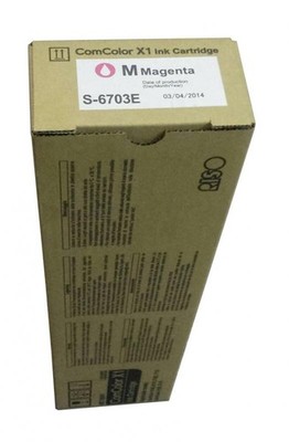 Riso X1 Tintenpatrone S-6703E, Magenta für Riso ComColor 9150