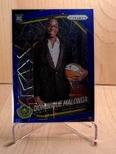 Dominique Malonga 2025 Panini Prizm WNBA #144 Blue Velocity Prizm Variation