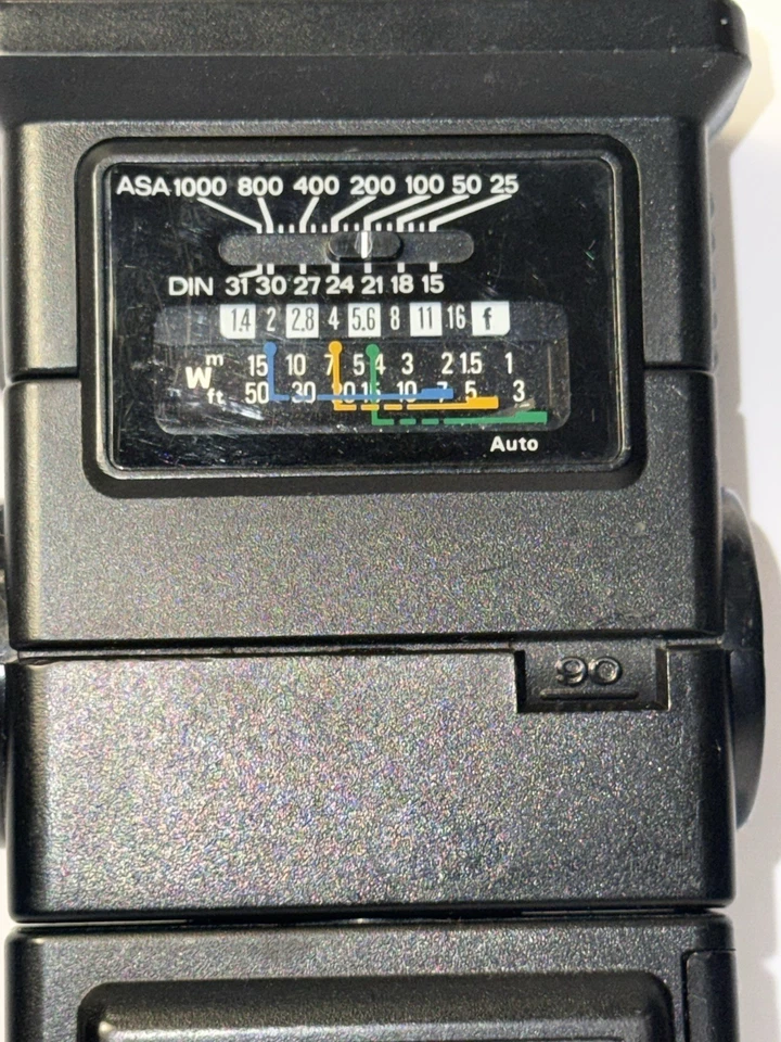 Vtg ProMaster 5600 Shoe Mount Adjustable Flash Tested - Image 4 of 4