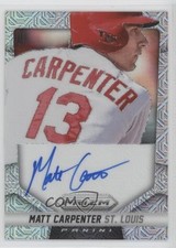 2014 Panini Prizm Auto Mojo Prizm 3/75 Matt Carpenter #MC Auto 0t2