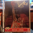 VTG SEALED NEW NBA Hoops Michael Jordan Action Photos 8x10 Card Picture - BC-1