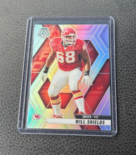 2025 Panini Mosaic Will Shields Silver Prizm