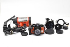  MINT in Case Nikon Nikonos V Orange Film Camera 35mm f2.5 SB-105 Flash JAPAN