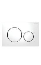 Image of Geberit Sigma 20 Dual Flush Plate in White 115.882.KJ.1 Brand New
