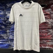 Adidas Men  s Campeon 21 Soccer Jersey White Black GN5719 Athletic Small NWT