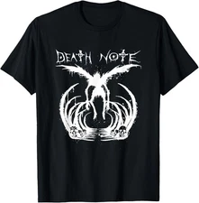 Death Note Ryuk Splatter Silhouette Anime T-Shirt