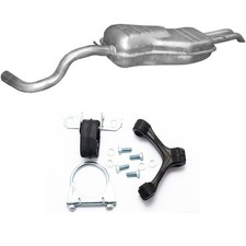 Endschalldämpfer Auspuff fur VW Bora 1,8 20V 2,0 8V Limo Kombi  + Montagesatz