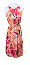 The Limited  Women’s Dress Plus Size 20W Floral Belted Sleeveless Dress NWT