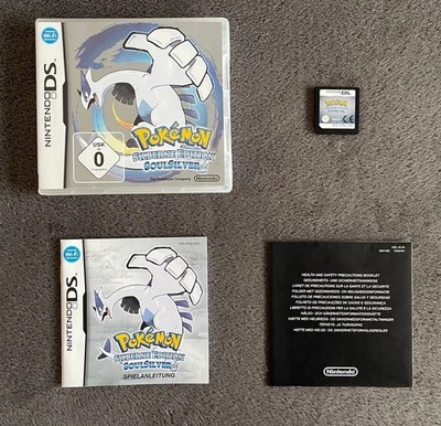 Pokémon Silberne Edition SoulSilver - Nintendo DS - Sehr Guter Zustand