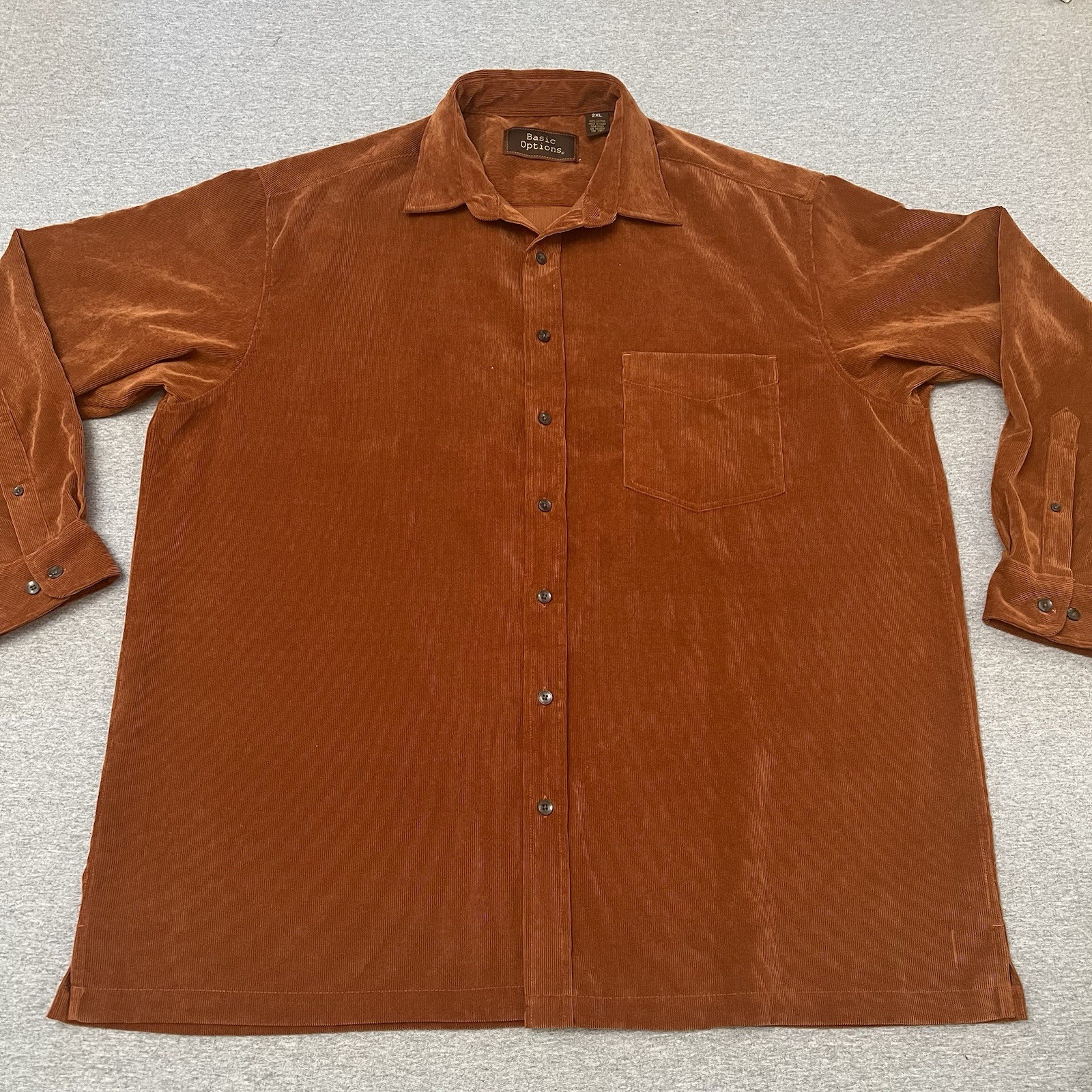 Vintage 90s Basic Options Essential Corduroy Butt… - image 5