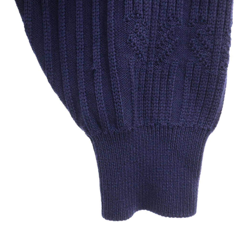 Christian Dior SPORTS 90s Wool Old Long sleeve sweater Navy knit