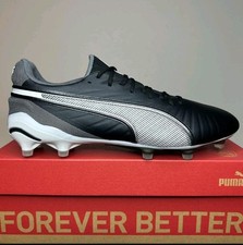 Image of Puma King Ultimate Football Boots FG/AGPuma Black White 107809 New  Size 9 UK
