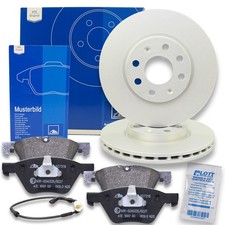 ATE Bremsscheiben Ø350 + Beläge Vorne für Mercedes M-Klasse W164 ML