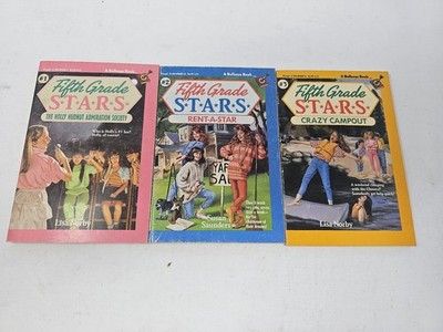 Fifth Grade S*T*A*R*S Series Books Lot of 3 Norby Saunders Children's Juvenilef