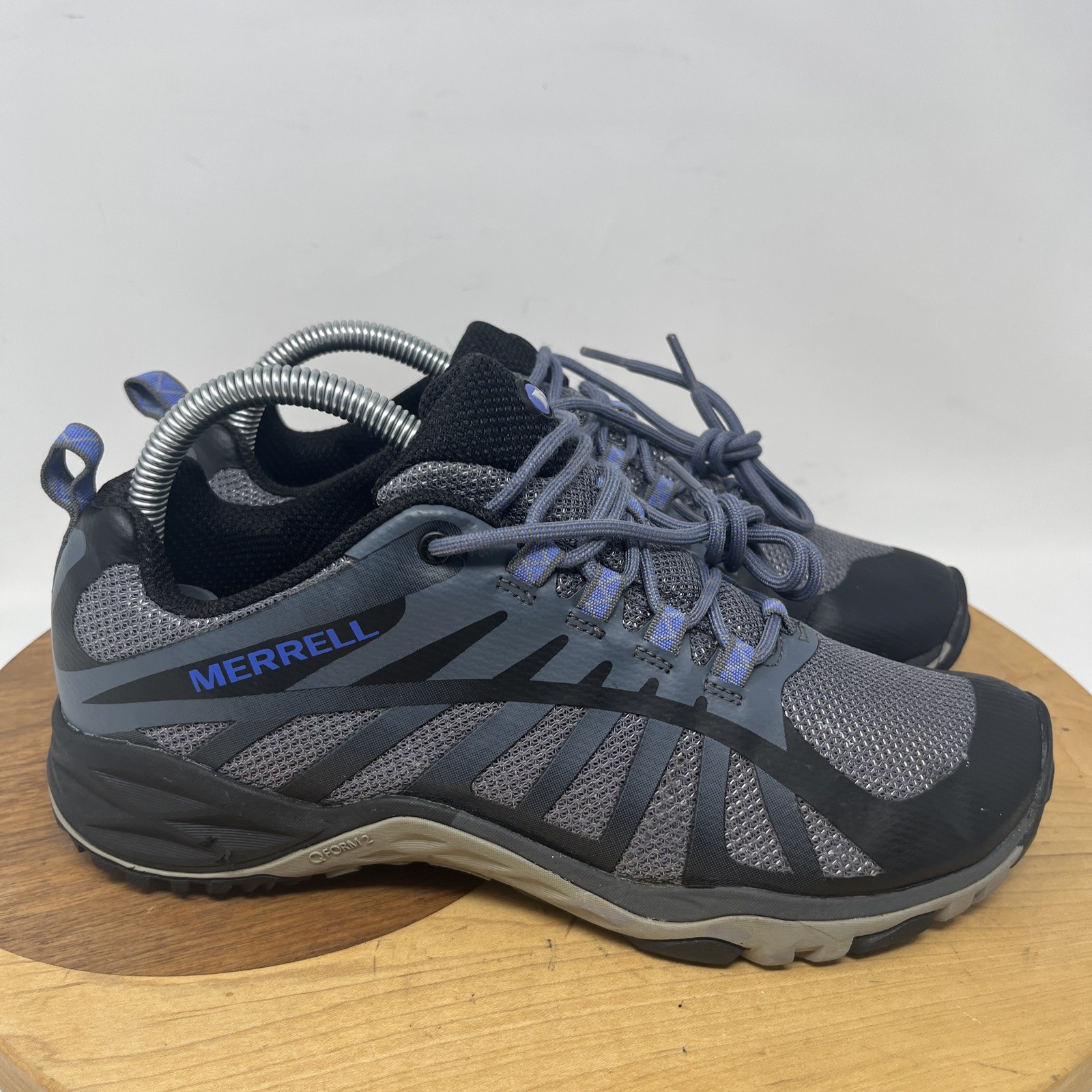 Scarpe da trekking Merrell Siren Edge 2 grigio nero impermeabili trail J41316 donna 8