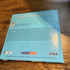 Sega Dreamcast Magazine January 2001 Demo Disc with Sleeve Insert Volume 10