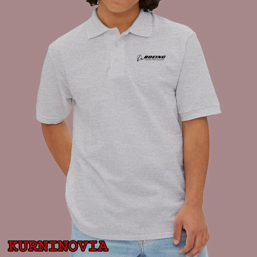 Boeing Aerospace Aviation Aeroplane Men's Grey Size S to 3XL