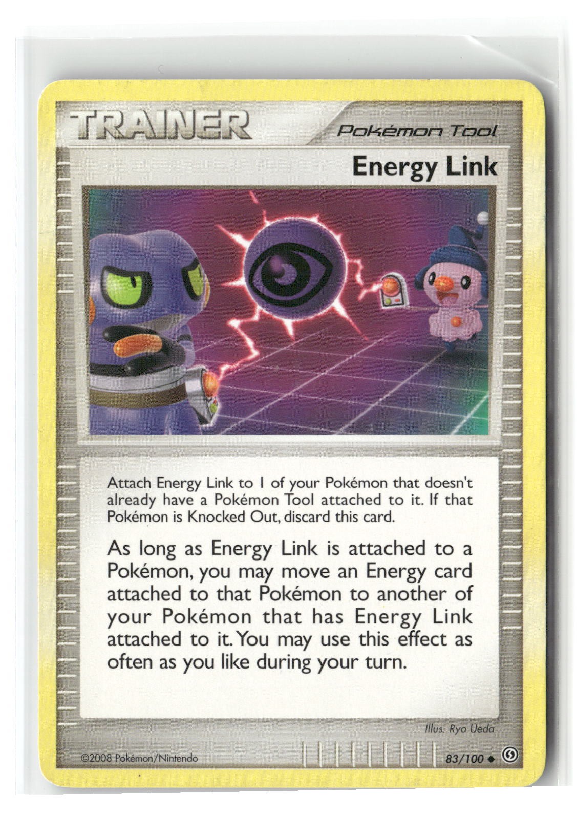 Energy Link Uncommon Stormfront 83/100 Pokemon Moderately Played