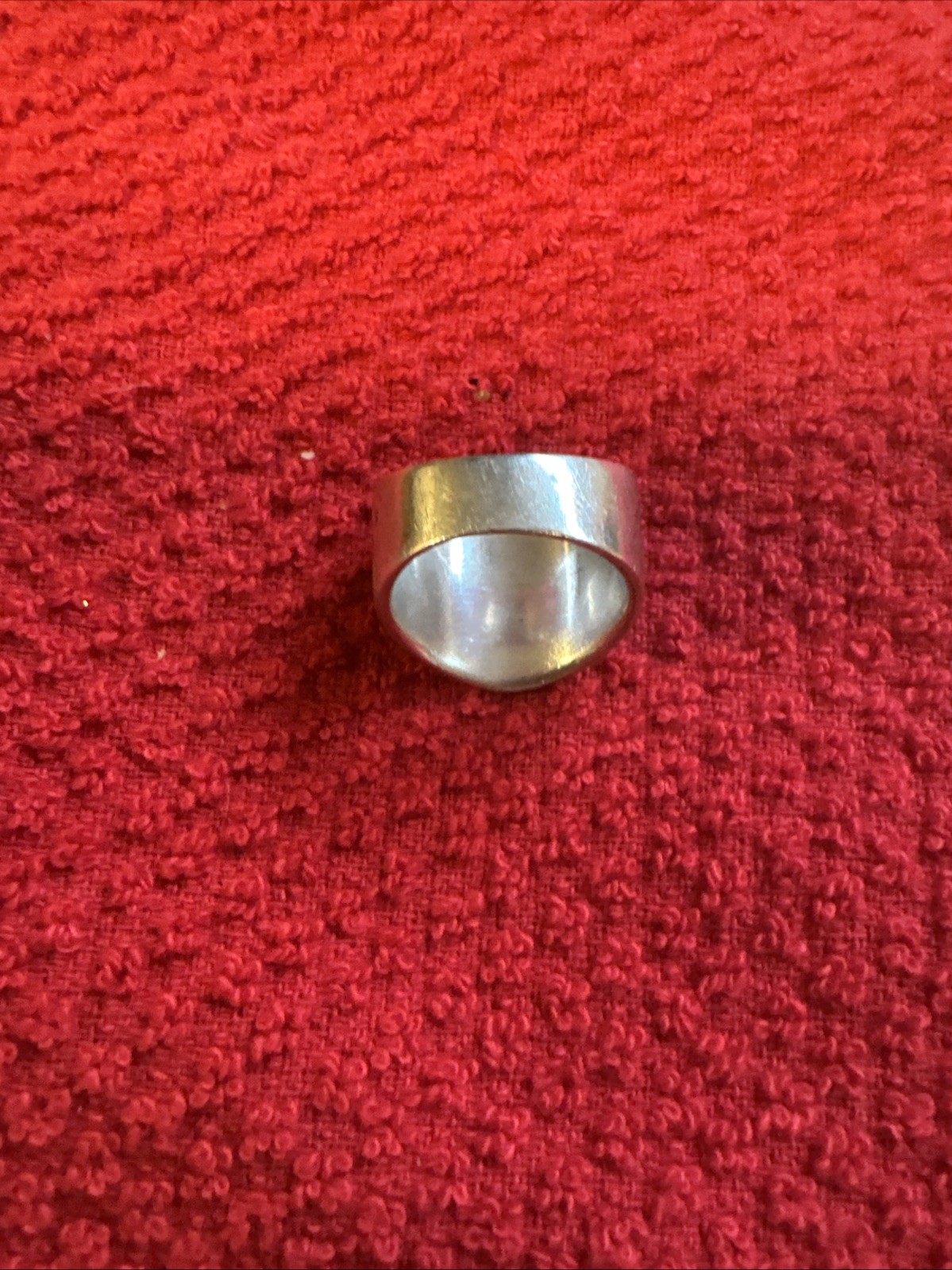 Bold, Vintage, Solid Sterling Silver Statement Ri… - image 2