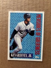 1994 Topps Ken Griffey Jr. #606 Mariners